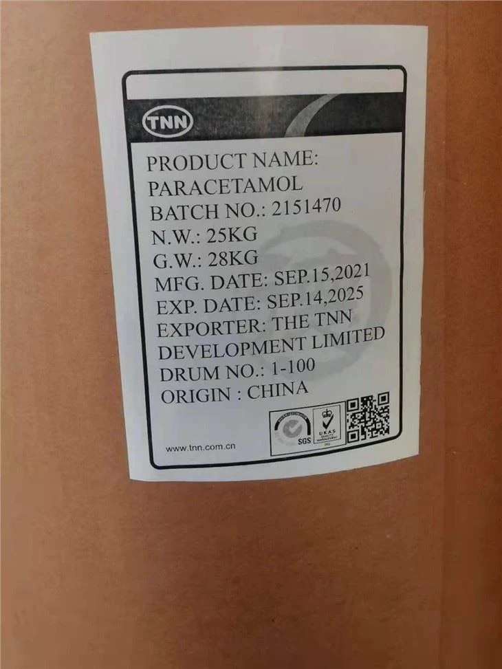 Paracetamol C8H9NO2